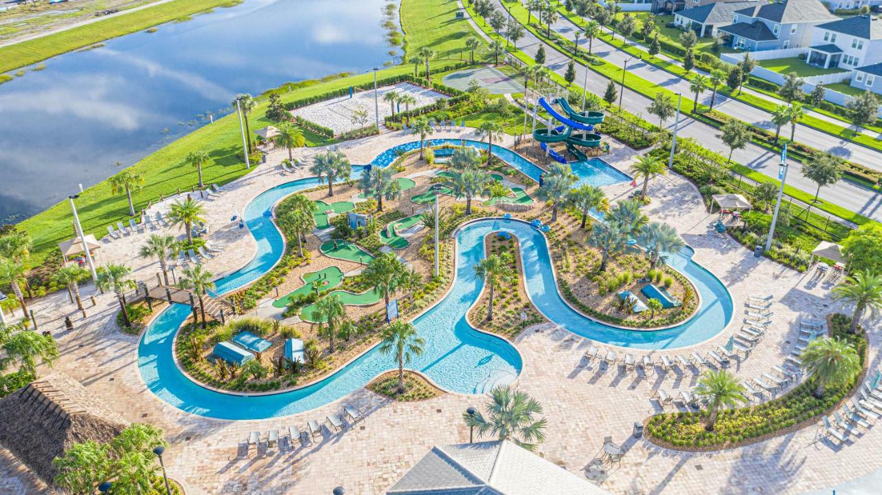 Only 5 Miles From Disney! Free Water Park! 2 Bed, 2 Bath Condo, Sleeps 8 Kissimmee Esterno foto