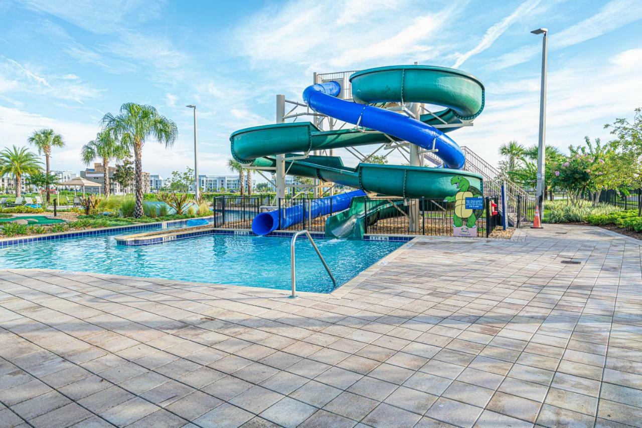 Only 5 Miles From Disney! Free Water Park! 2 Bed, 2 Bath Condo, Sleeps 8 Kissimmee Esterno foto